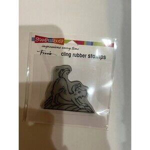 Stampendous Cling Rubber Stamp Cling Downward Dog
